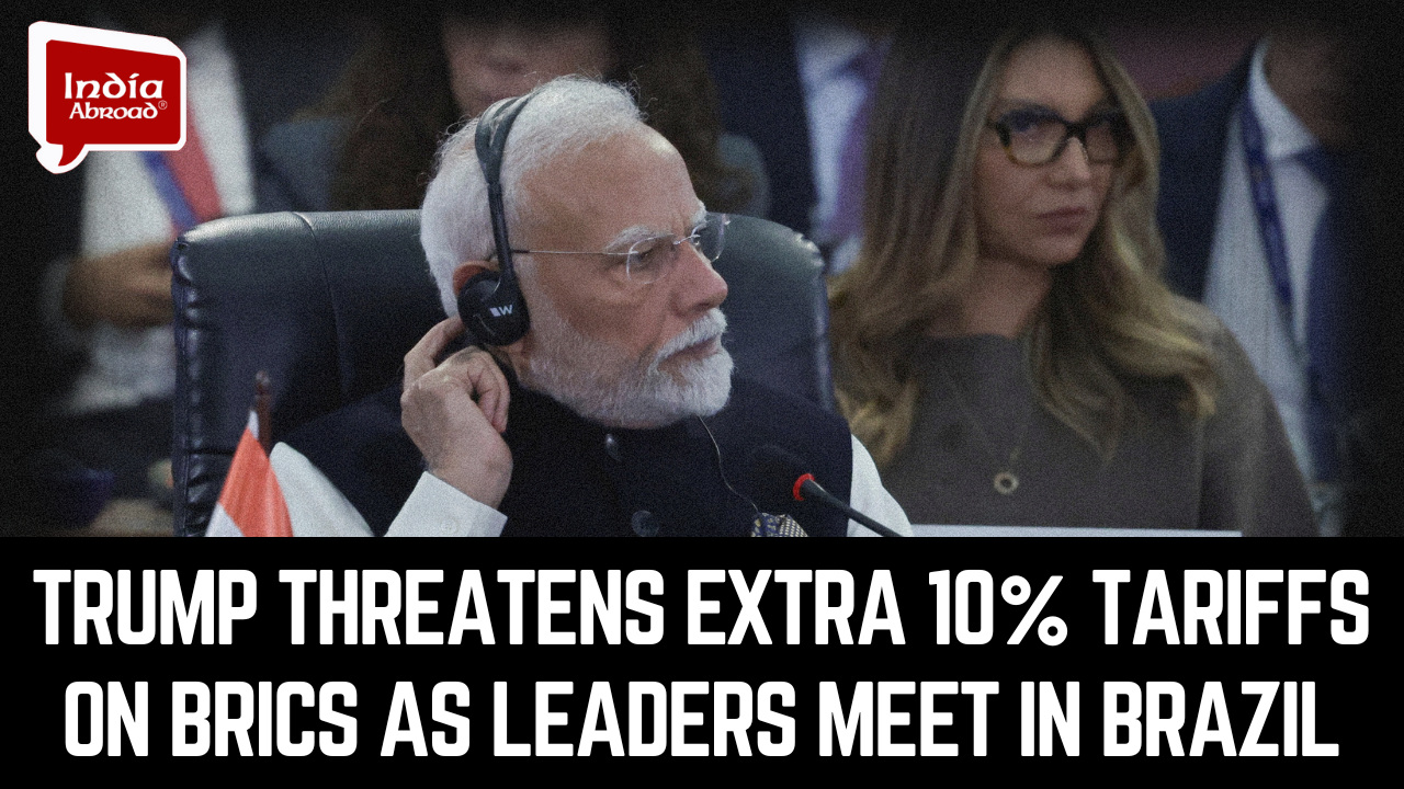 Trump threatens extra 10% tariffs on BRICS as leaders meet in Brazil